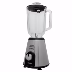 Sogo BAT-SS-5530 Frullatore da tavolo 1000 W Nero, Acciaio inox