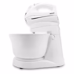 Sogo BAT-SS-14290, Sbattitore con base, Cromo, Bianco, Sbattitura, Miscelatura, Impasto, 3 L, Pulsanti, Leva, 300 W