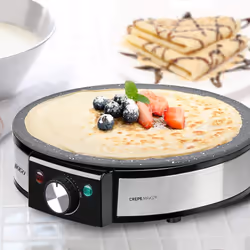 Sogo CMA-SS-7187 crepiera 1 crepe 1200 W Nero