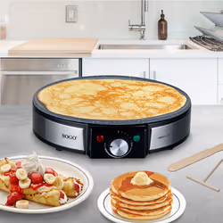 Sogo CMA-SS-7187 crepiera 1 crepe 1200 W Nero