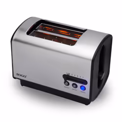 Sogo TOS-SS-5385 tostapane 7 2 fetta/e 850 W Nero, Acciaio inox