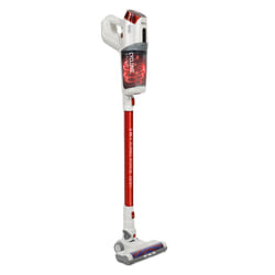Sogo ASP-SS-16160 scopa elettrica Aspirapolvere a bastone 2 in 1 Batteria Secco Senza sacchetto 0,7 L Rosso, Bianco 2,2 Ah