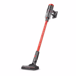 Sogo ASP-SS-16165, Aspirapolvere a bastone 2 in 1, Senza sacchetto, Nero, Rosso, 0,65 L, Secco, Ciclonico