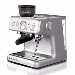 Sogo CAF-SS-5690, Macchina per espresso, 2,8 L, Chicchi di caffè, Macinatore integrato, 1550 W, Acciaio inox