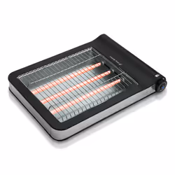 Sogo TOS-SS-5313, 4 fetta/e, Nero, Acciaio inox, Plastica, Acciaio inox, Pulsanti, Manopola, 900 W, 220 - 240 V