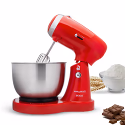 Sogo BAT-SS-14506-R robot da cucina 350 W 3,2 L Rosso, Acciaio inox - Vista aggiuntiva 8