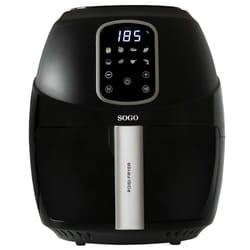 Sogo FRE-SS-10805 friggitrice Singolo 3,5 L Indipendente 1400 W Nero, Argento