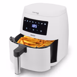 Sogo FRE-SS-10810 friggitrice Doppia 4,5 L Indipendente 1500 W Friggitrice ad aria calda Bianco