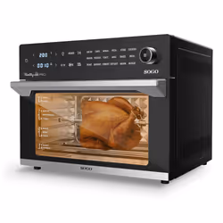 Sogo FRE-SS-10495 friggitrice Singolo 30 L Indipendente 1800 W Friggitrice ad aria calda Nero