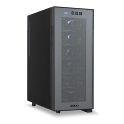 Sogo NEV-SS-21905 cantina vino Cantinetta vino con compressore Libera installazione Grigio 12 bottiglia/bottiglie