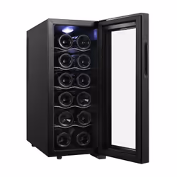 Sogo NEV-SS-21905 cantina vino Cantinetta vino con compressore Libera installazione Grigio 12 bottiglia/bottiglie