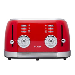 Sogo TOS-SS-5465 tostapane 6 4 fetta/e Rosso