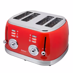 Sogo TOS-SS-5465 tostapane 6 4 fetta/e Rosso