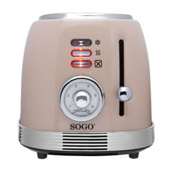Sogo TOS-SS-5470 tostapane 6 2 fetta/e Beige