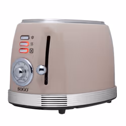 Sogo TOS-SS-5470 tostapane 6 2 fetta/e Beige