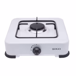 Sogo COC-SS-10255 piano cottura Bianco Superficie piana 30 cm Gas 1 Fornello(i)