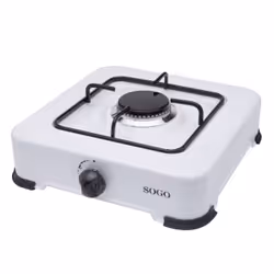 Sogo COC-SS-10255 piano cottura Bianco Superficie piana 30 cm Gas 1 Fornello(i)