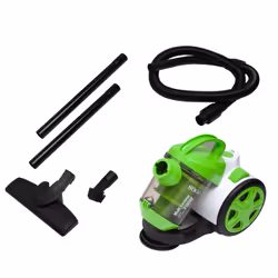 Sogo ASP-SS-16037, Aspiratore a cilindro, Secco, Senza sacchetto, 2 L, 80 dB, Nero, Verde, Bianco