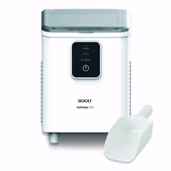 Sogo MHE-SS-12045 macchina per cubetti di ghiaccio Macchina per ghiaccio portatile 12 kg/24h 120 W Bianco - Vista aggiuntiva 3
