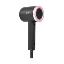 Sogo SEC-SS-3710 asciuga capelli 1000 W Nero, Rosa