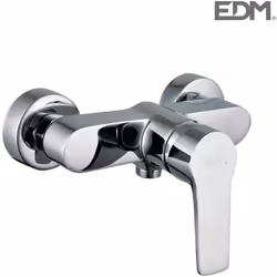 miscelatore monocomando da incasso per doccia. colore cromo. materiale: corpo in ottone, con manopola in zinco. cartuccia in ...