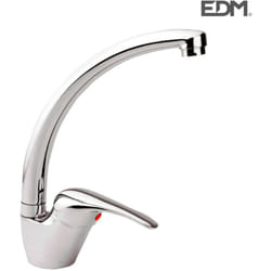 EDM - Miscelatore monocomando per lavello, bocca alta.