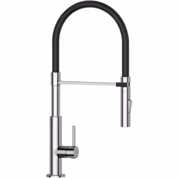 miscelatore monocomando per lavello mod.bermeo edm. corpo in ottone e maniglia in zinco. finitura cromata, inclusa cartuccia ...