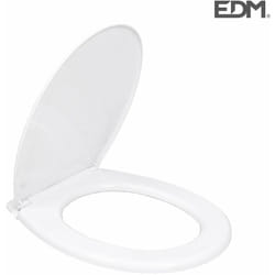EDM - Sedile per wc - basic - bianco - 600gr - con viti