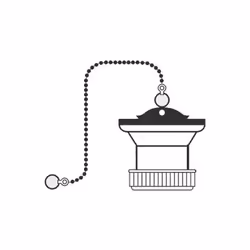 Valvola lavabo ø 70mm con catena 1" 1/2" . . . Materiale : PVC Indice di protezione IP : IP20 Certificazione : QUESTO Garanzi ...