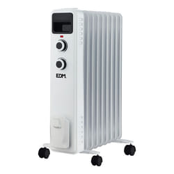 EDM 07124 Interno Bianco 2000 W Riscaldatore ambiente elettrico a olio