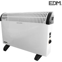 07134 Convettore d'aria de Modello Turbo, 2000W, Multicolore, 3600 w, 1 Litro, 44 Decibel, Poliestere, Neutro - EDM