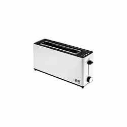 Tostapane a fessura lunga "white design" potenza: 900w. colore: bianco. superficie cool touch. funzione stop. 7 posizioni di ...