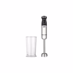 Frullatore a mano. potenza: 800w. impugnatura ergonomica. 2 livelli di potenza + turbo. lame in acciaio inox. ciotola da 700m ...