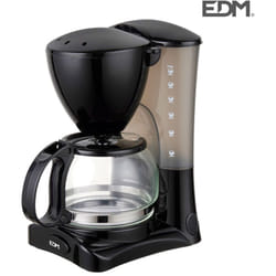 EDM - Caffettiera a goccia 6 tazze 550w 16,5x12,5x24cm