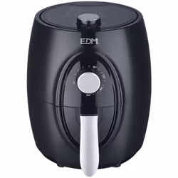 Friggitrice de friggitrice ad aria 3,6l 1400w con cestello edm. timer fino a 60 minuti. temperaturade 80 a 200°c. include ces ...