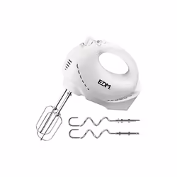 Turbo mixer. potenza: 200w. 5 livelli di potenza. impugnatura ergonomica. 2 set di lame cromate da 16,3 cm. dimensioni: 8x19x ...