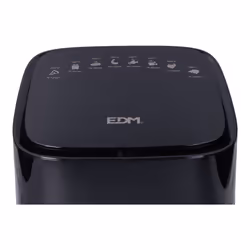EDM 07790 friggitrice Singolo 5 L 1450 W Friggitrice ad aria calda Nero, Acciaio inox - Vista aggiuntiva 6