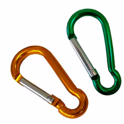 [Luce alluminio) Realizzato in alluminio di qualità, questo moschettone combina leggerezza (solo 22g) e resistenza per tutte ...