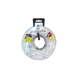 EDM - Intreccio tessile parallelo 2x1mm bianco 5mts