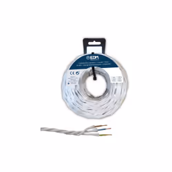 Intreccio tessile parallelo 3x1mm bianco 5mts Intreccio tessile parallelo 3x1mm bianco 5mts EAN: 8425998118889
