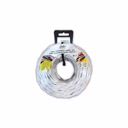 Intreccio tessile parallelo 3x1,5mm bianco 5mts Intreccio tessile parallelo 3x1,5mm bianco 5mts EAN: 8425998118896