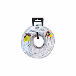 Intreccio tessile parallelo 3x2,5mm bianco 5mts Intreccio tessile parallelo 3x2,5mm bianco 5mts EAN: 8425998118902