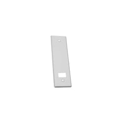 EDM - Profilo per collettore cieco 'PR06' 22,3x6,5cm in alluminio bianco