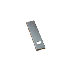 EDM - Profilo per collettore cieco 'PR06' 22,3x6,5cm in alluminio argentato