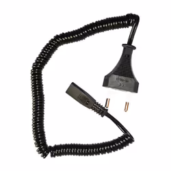 Prolunga rasoio elettrico braun-philips 1,8m contorto . . . Indice di protezione IP : IP20 Colore : Nero Certificazione : QUE ...