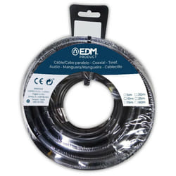 Giacca acrilica nera 2x1mm 10mts