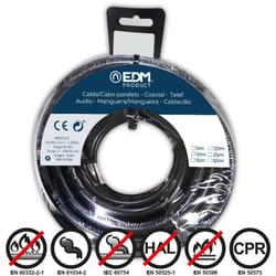 Cavo elettrico 5mt 5mt cavo nero senza alogeni