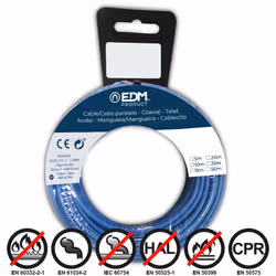 2.5mm cavo elettrico bobina 10mt cavo blu senza alogeno. . . . Indice di protezione IP : IP20 Certificazione : QUESTO Garanzi ...