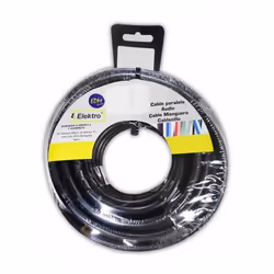 Avvolgicavo flessibile da 2,5 mm nero senza alogeni 25 m Conduttore flessibile in rame stagnato Isolamento in PVC senza aloge ...