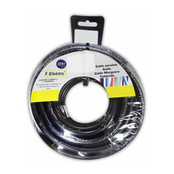 EDM - Avvolgicavo flessibile da 2,5 mm nero senza alogeni da 50 m
